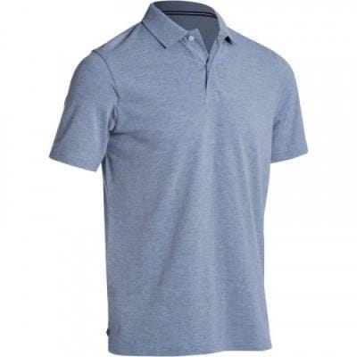 Fitness Mania - MEN'S GOLF POLO 500 - HEATHER GREY