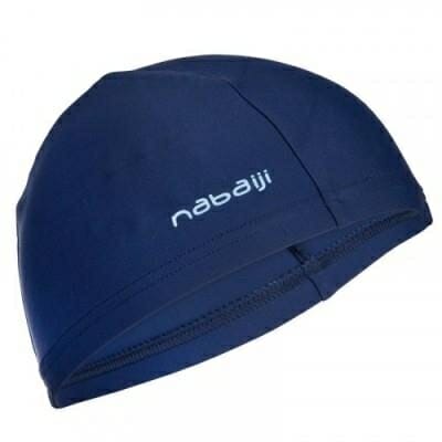 Fitness Mania - Mesh fabric swim cap - navy blue