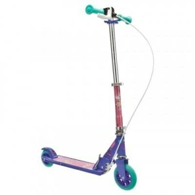 Fitness Mania - Play 5 Kids' Scooter with Brake - Pink/Purple