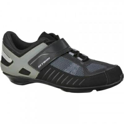 Fitness Mania - ROAD CYCLING SHOES 300 BLACK