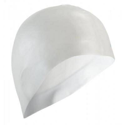 Fitness Mania - SILICONE SWIM CAP - WHITE