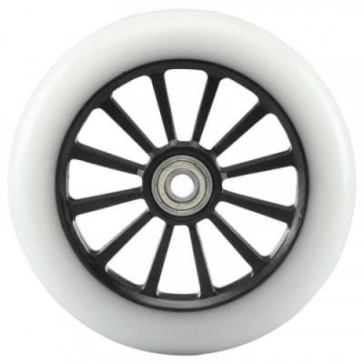 Fitness Mania - Scooter Wheel 1x125 mm with Bearings - White