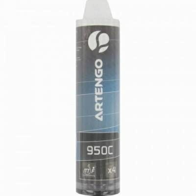 Fitness Mania - Table Tennis Balls FB950C - 4 Pack - White and Orange