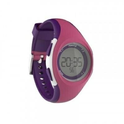 Fitness Mania - W200 S women's and children's running stopwatch pink and purple