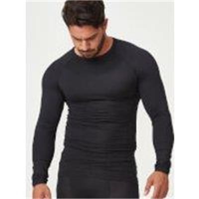 Fitness Mania - Compression Long Sleeve Top - Black