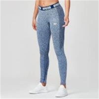 Fitness Mania - Curve Seamless Leggings - Navy - L - Navy