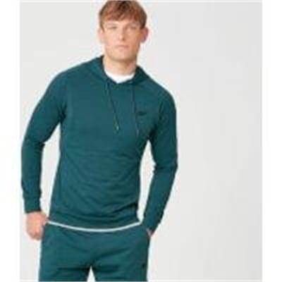 Fitness Mania - Form Pullover Hoodie - Petrol Blue - S - Petrol