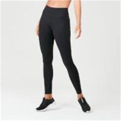 Fitness Mania - Power Mesh Leggings - Black - L - Black