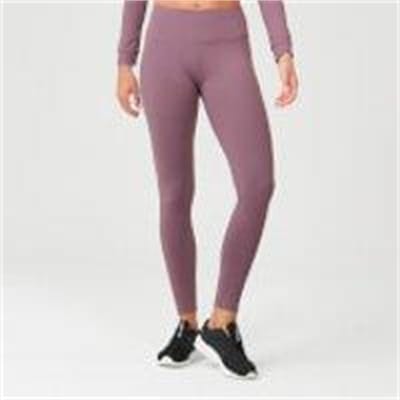 Fitness Mania - Power Mesh Leggings - Mauve - L - Mauve