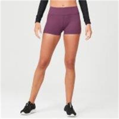 Fitness Mania - Power Shorts - Mulberry - XS - Mulberry