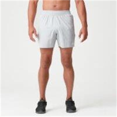 Fitness Mania - Sprint Shorts - Silver Marl - L - Silver Marl