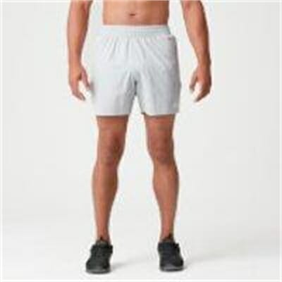 Fitness Mania - Sprint Shorts - Silver Marl - XL - Silver Marl