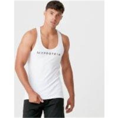 Fitness Mania - The Original Stringer Vest - White - L - White