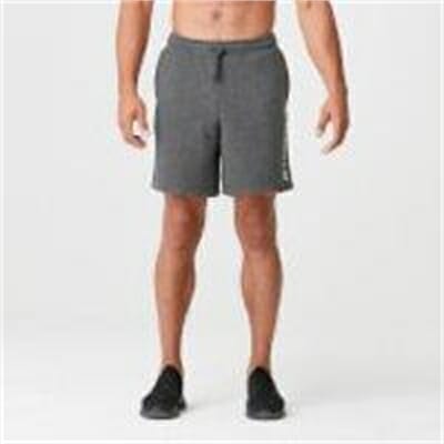 Fitness Mania - The Original Sweat Shorts - Charcoal Marl - S - Charcoal Marl