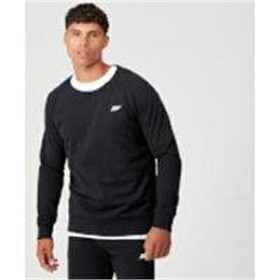 Fitness Mania - Tru-Fit Crew Neck Sweatshirt - Black - XL - Black