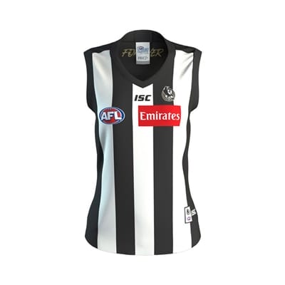 Fitness Mania - Collingwood Magpies Ladies Home Guernsey2019