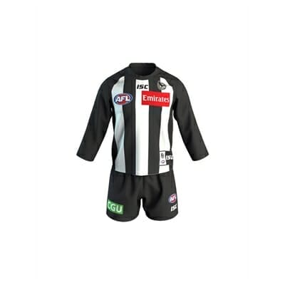 Fitness Mania - Collingwood Magpies Toddlers Guernsey Set 2019