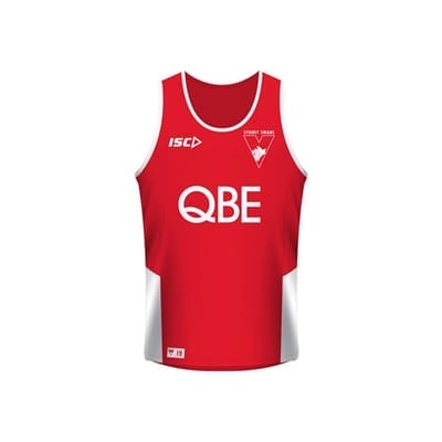 Fitness Mania - Sydney Swans Kids Training Singlet 2019