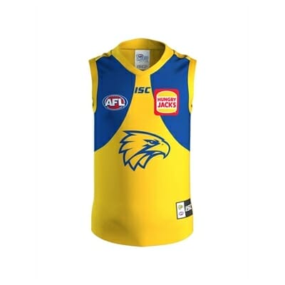 Fitness Mania - West Coast Eagles Kids Clash Guernsey 2019