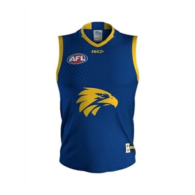 Fitness Mania - West Coast Eagles Training Guernsey 2019