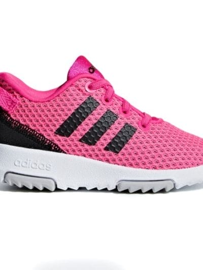 Fitness Mania - Adidas Racer TR INF - Toddler Girls Running Shoes - Show Pink/Core Black/Grey