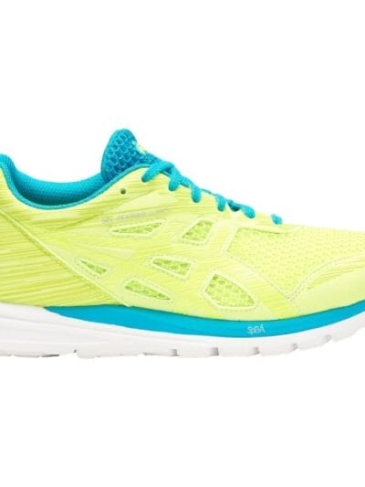 Fitness Mania - Asics Gel Feather Glide 4 - Womens Running Shoes - Flash Yellow/Lagoon