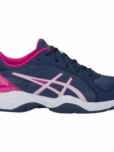 Fitness Mania - Asics Gel Netburner 19 GS - Kids Girls Netball Shoes - Indigo Blue/Silver