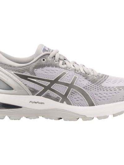 Fitness Mania - Asics Gel Nimbus 21 - Womens Running Shoes - Mid Grey/Silver