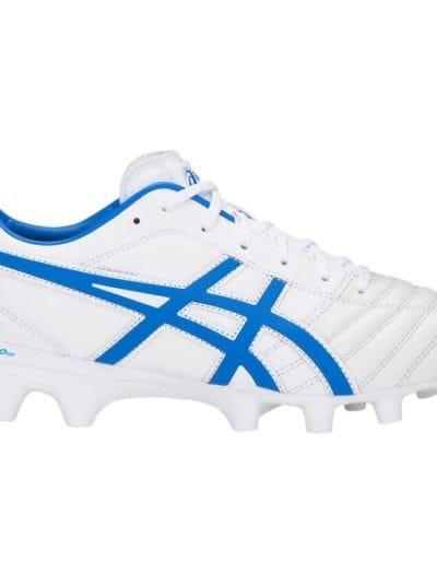 Fitness Mania - Asics Lethal Flash IT - Mens Football Boots - White/Electric Blue