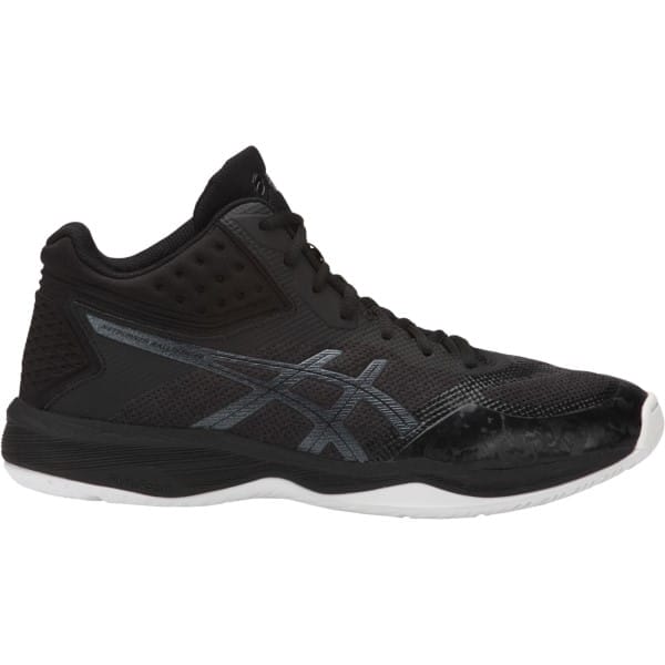 Fitness Mania - Asics Netburner Ballistic FF MT - Mens Indoor Court Shoes - Double Black/White