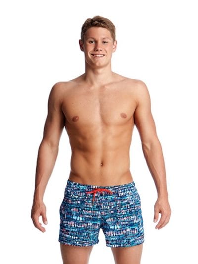 Fitness Mania - Funky Trunks Mens Swimming Shorts - Lotsa Dots