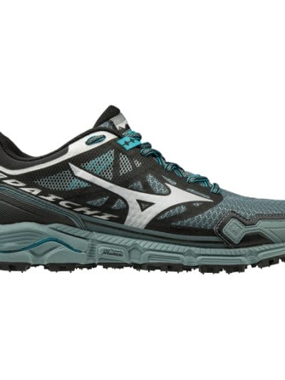 Fitness Mania - Mizuno Wave Daichi 4 - Mens Trail Running Shoes - Stormy Weather/Peacock Blue