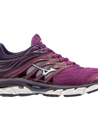 Fitness Mania - Mizuno Wave Paradox 5 - Womens Running Shoes - Purple Wine/Silver