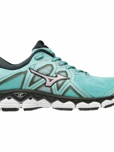 Fitness Mania - Mizuno Wave Sky 2 - Womens Running Shoes - Angel Blue/Lavender Frost