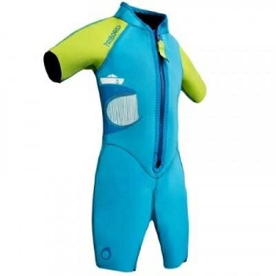 Fitness Mania - 100 Children's Snorkelling Shorty - Blue Green