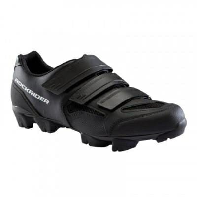 Fitness Mania - Adult Mountain Bike Shoes - XC 100 - Black