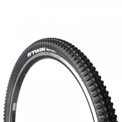 Fitness Mania - All Terrain5 26''x2.00 Stiff Bead MTB Tyre - Black