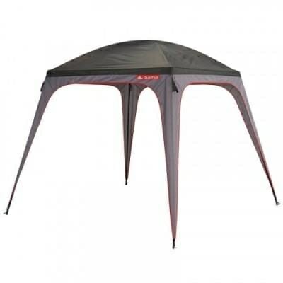 Fitness Mania - CAMPING SHELTER / HIKER'S CAMP 2.5mx 2.5m 6 PEOPLE GRANITE GREY