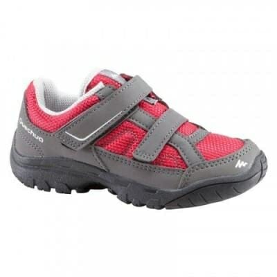 Fitness Mania - Children's Hiking Shoes Velcro Arpenaz 50 - Pink