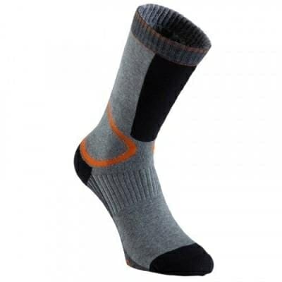 Fitness Mania - Fit Inline Skating Socks - Grey _PIPE_ Orange