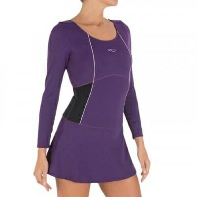 Fitness Mania - Women's Long Sleeved Audrey Swimsuit - Purple