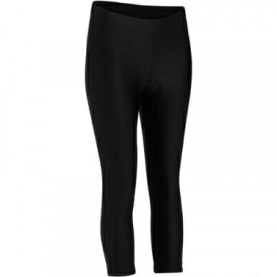 Fitness Mania - Womens MTB Cycling Crop Bottoms - ST 100 - Black
