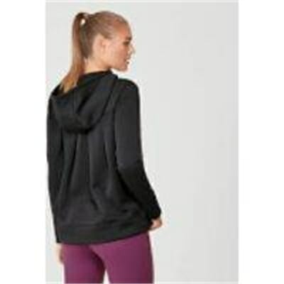 Fitness Mania - Forever Warm Cape Hoodie - Black