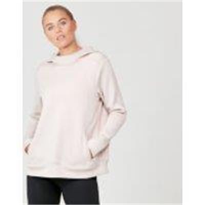 Fitness Mania - Forever Warm Cape Hoodie - Stone - XS - Stone