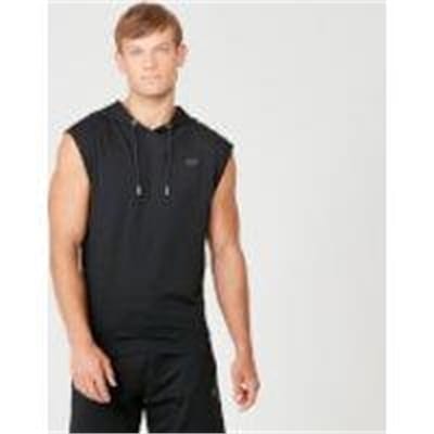 Fitness Mania - Form Sleeveless Hoodie - Black - XS - Black