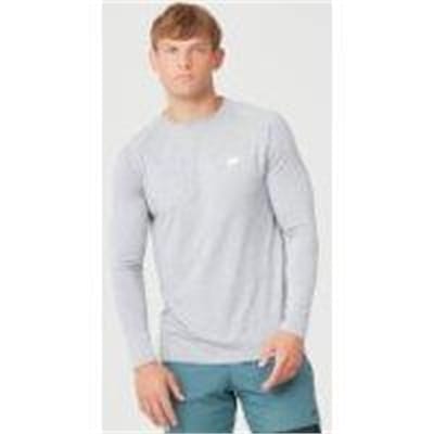 Fitness Mania - Performance Long Sleeve T-Shirt - Grey Marl