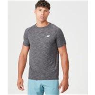 Fitness Mania - Performance T-Shirt - Black Marl - XS - Black Marl