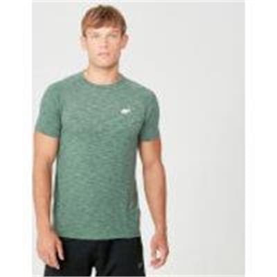 Fitness Mania - Performance T-Shirt - Dark Green Marl - L - Dark Green Marl