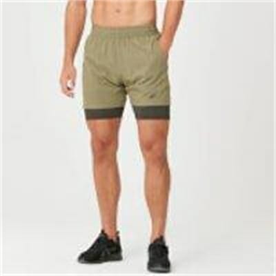 Fitness Mania - Power Shorts - Light Olive