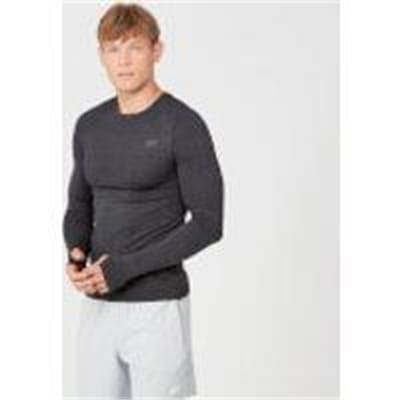 Fitness Mania - Sculpt Seamless Long Sleeve T-Shirt - Slate